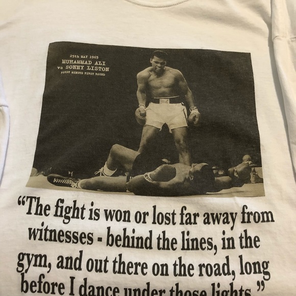 Muhammad Ali Other - Muhammad Ali White long sleeve T-shirt